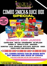 Random Snacks & Juice box 
